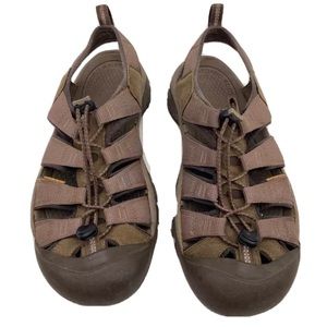 Keen Mens Sport Sandals Brown Waterproof Bungee Co